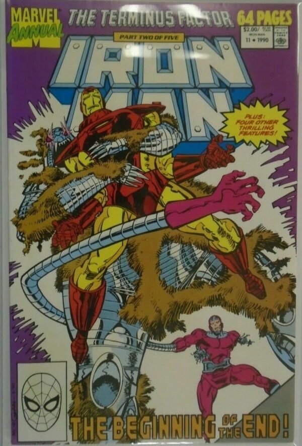 Iron Man ANN #11 DIR - 6.0 FN - 1990