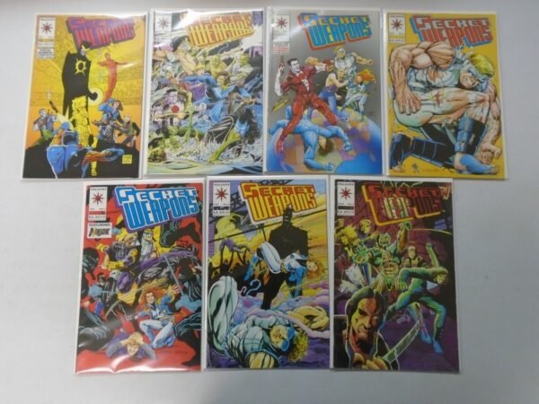 Secret Weapons near set 19 different from #1-21 6.0 FN (1993 Valiant)