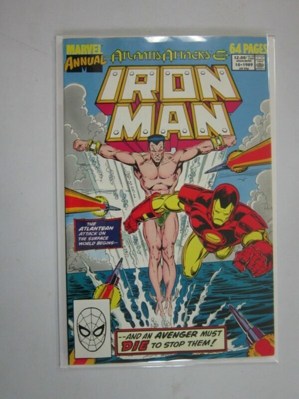 Iron Man Annual #10 8.0 VF (1989 1st Series)