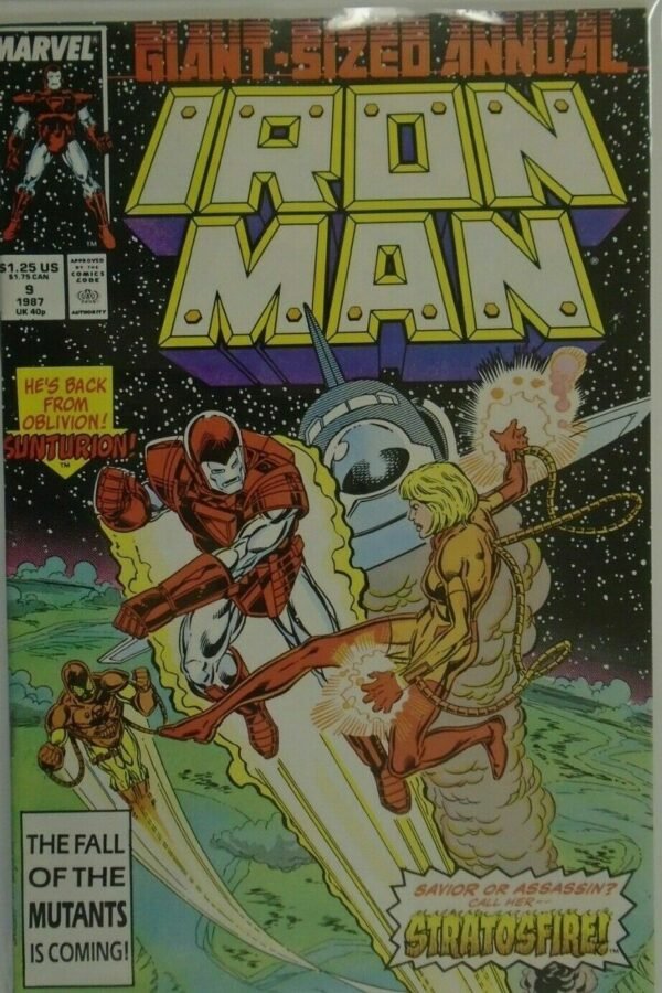 Iron Man ANN #9 DIR - 6.0 FN - 1987
