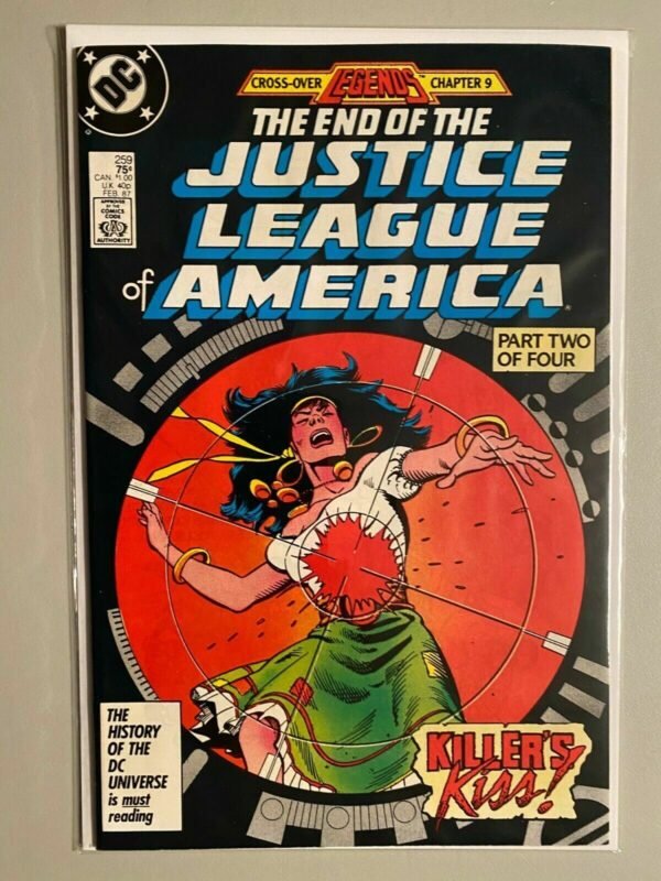Justice League of America #259 1st Series 8.0 VF (1987)