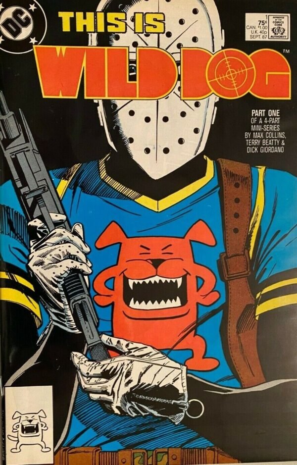 This is wild dog #1 8.5 VF+ (1987)