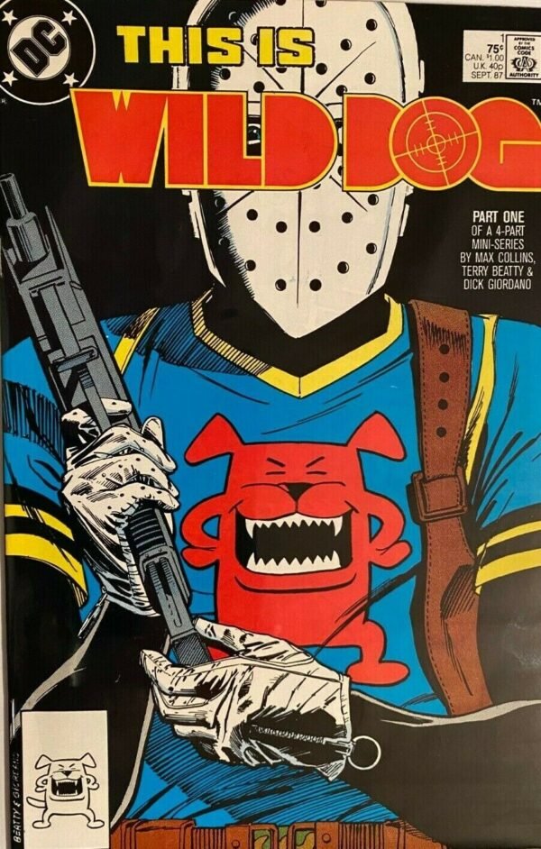 This is wild dog #1 9.0 NM (1987)