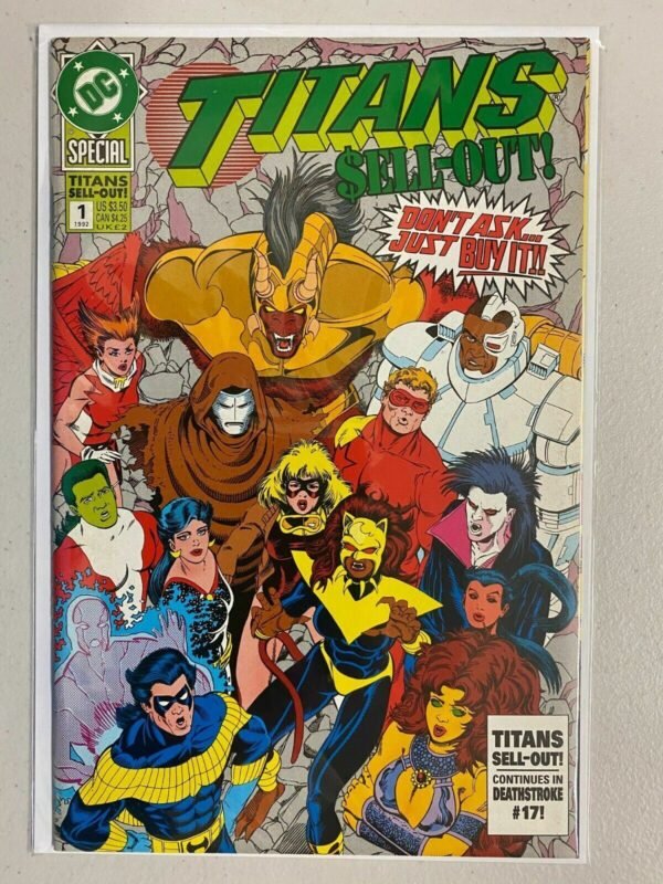 Titans Sell Out Special #1 8.5 VF+ (1992)