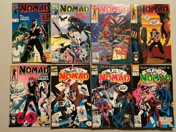 Nomad lot from:#1-23 all 22 diff books Marvel 4.0 VG water damage (1992-'94)