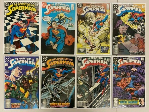 Adventures of Superman lot 35 different from #424-471 8.0 VF (1987-90)