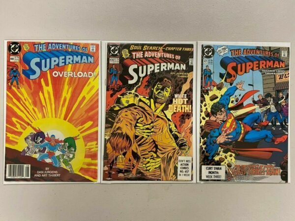Adventures of Superman lot 35 different from #424-471 8.0 VF (1987-90)