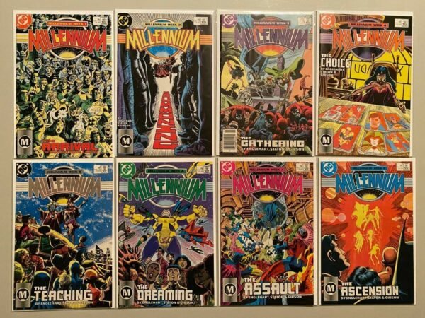 Millennium set from:#1-8 all 8 different books DC 6.0 FN (1987)