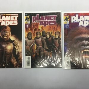 Planet of the Apes Dark Horse Comics lot #1B-3B Variants AVG 8.0 VF (2001)
