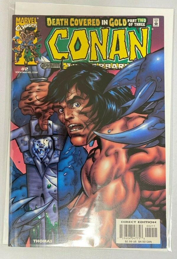 Conan Death Covered in Gold #2 Marvel 6.0 FN (1999)