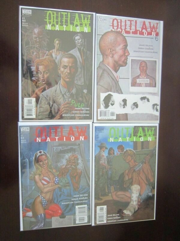 Outlaw Nation #1-8 (2000-01) VF 8.0