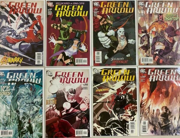 Green arrow comic lot 2nd series From:#51-74 17 different 8.0 VF (2005-07)