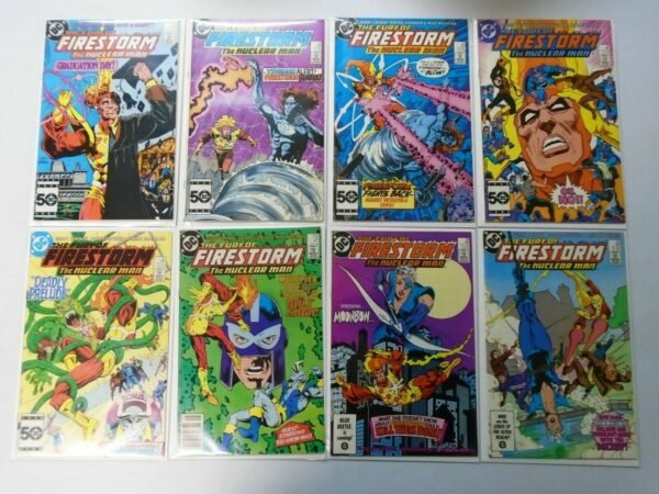 Firestorm comic lot 2nd series from:#2-97 + 3 Annuals 65 Diff 8.0 VF (1982-90)