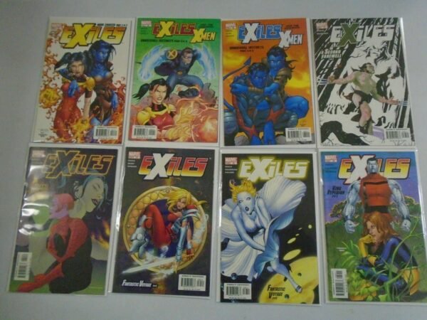 Exiles comic lot 30 different from #1-55 6.0 FN (2001-05 1st Series Marvel)