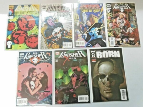 Punisher Specials & Annuals lot 14 different books average 8.0 VF (year varies)