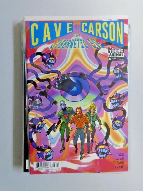 Cave Carson Has a Cybernetic Eye lot #6-12 see notes 8.0 VF (2017)