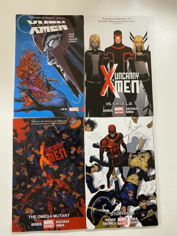 Uncanny X-Men related lot Marvel 8 different titled books 8.0 VF (Modern Age)