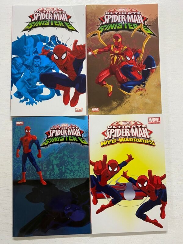 Ultimate Spider-Man Digest lot 7 different books avg 8.0 VF