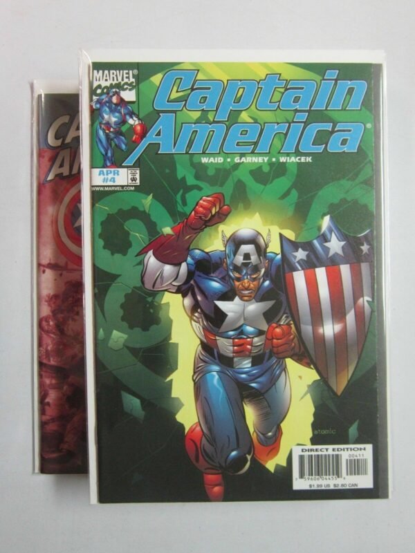 Captain America lot from:#4-50 3rd Series 8.0 VF (1998 to 2002)