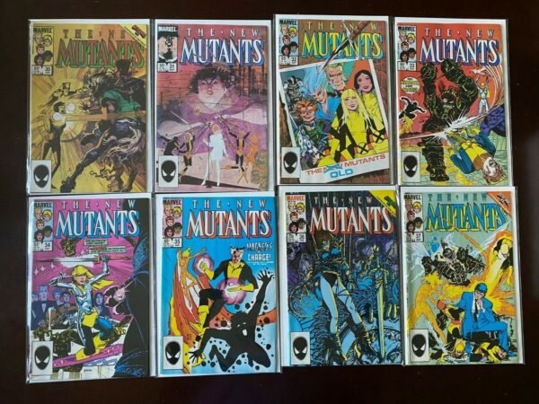 New Mutants lot 45 different from #2-50 avg 7.0 FN VF (1983-87)