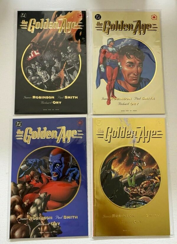 Golden Age set from #1-4 DC all 4 different books 6.0 FN (1993 to 1994)