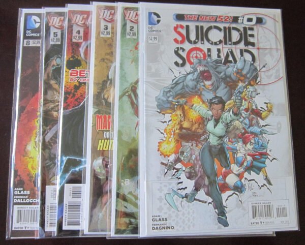 Suicide Squad (2011-12 4th Series), SET:#0,2-5,8, 6 DIFF, VF