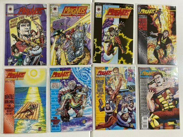Magnus Robot Fighter lot 25 different from #15-49 8.0 VF (1992-95 Valiant)