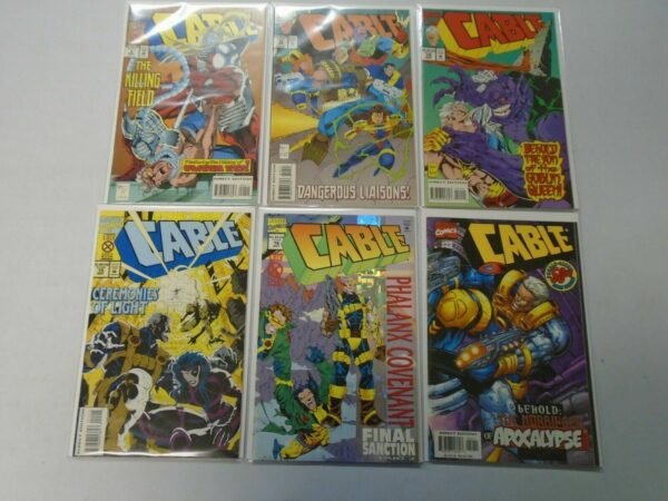 Cable comic lot 12 different from #3-50 8.0 VF (1993-98 1st Series)