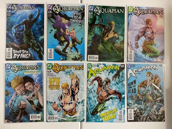 Aquaman lot 43 different from #1-42 #40 has variant 8.0 VF (2003 4th series)