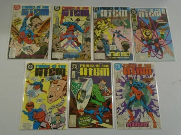 Power of the Atom lot 13 different from #1-17 +special 8.0 VF (1988-93)