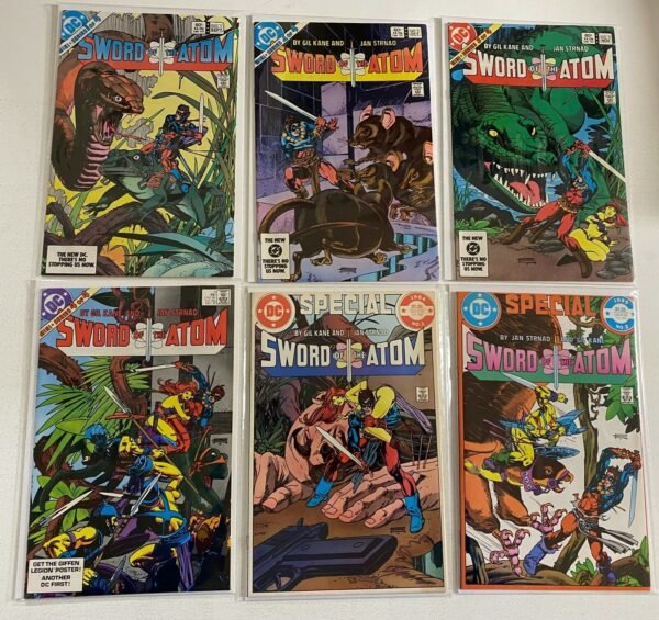 Sword of the Atom set #1-4 + 2 Annuals DC 6 pieces 6.0 FN (1983 to 1985)