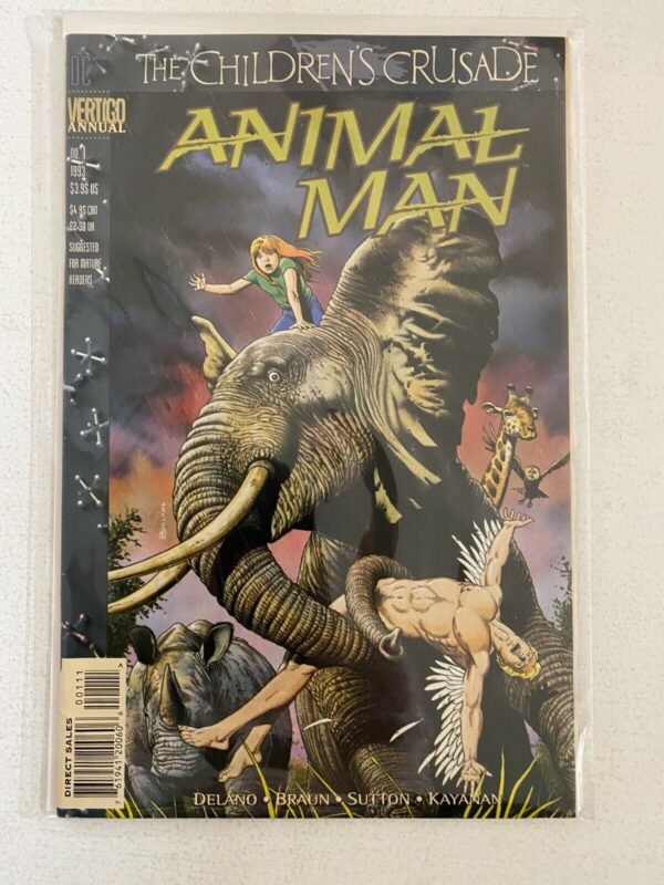 Animal Man HI Comic Lot 17 Diff #57-80+Annual 8.0VF (1993-1995)