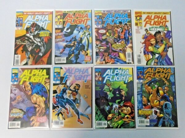 Alpha Flight lot:#2-16 2nd series 14 different books average 8.5 (1997)