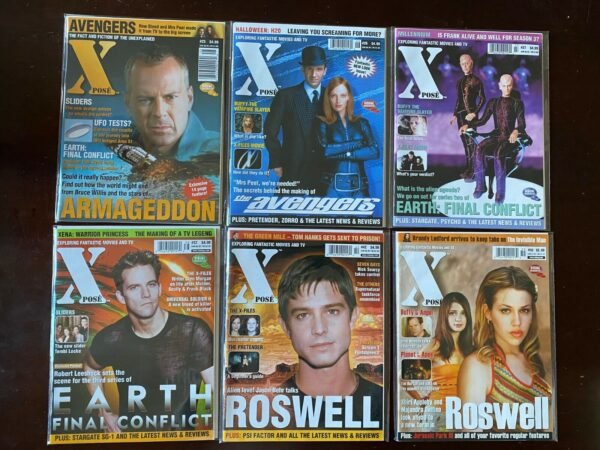 Xpose magazine lot 22 different issues (1996-2000 Visual Imagination)