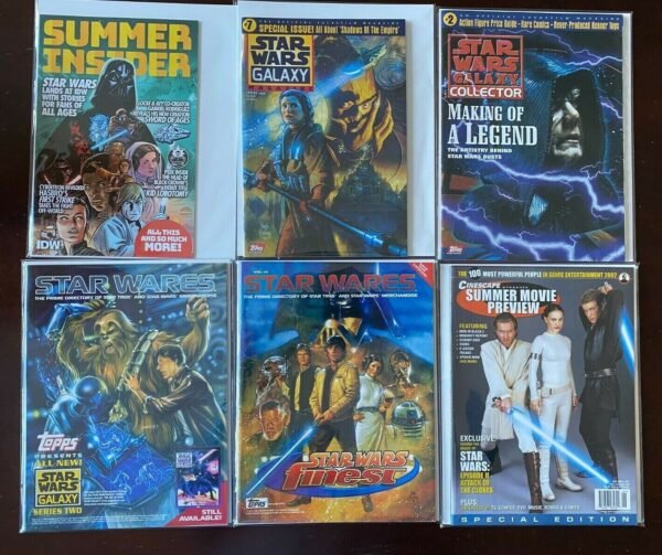 Star Wars Mags lot 26 different books (Various Conditions, Years + Publishers)