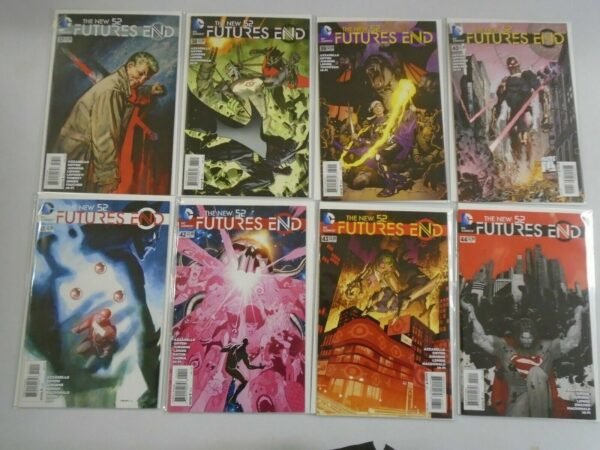 New 52 Futures lot 41 different from #2-48 avg 8.5 VF+ (2014-15)