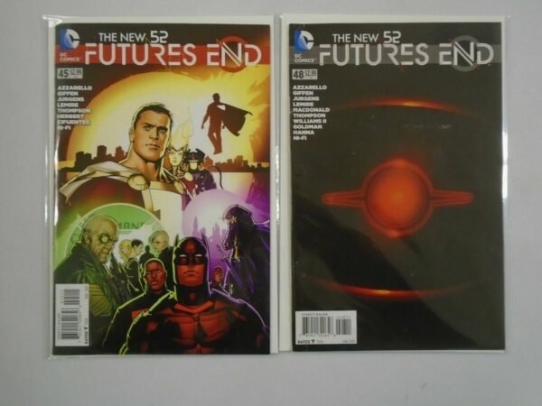 New 52 Futures lot 41 different from #2-48 avg 8.5 VF+ (2014-15)