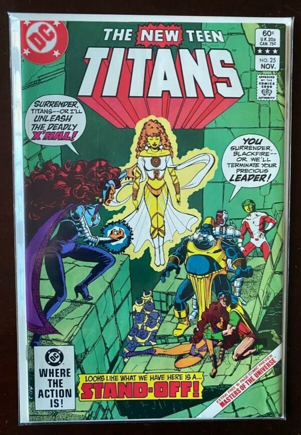 New Teen Titans #25 Direct DC 7.0 (1982)