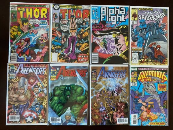Loki appearances lot 27 different books Marvel (Various Conditions and Years)