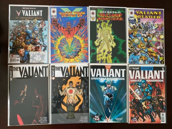 Valiant Specials lot 9 different books 8.0 VF