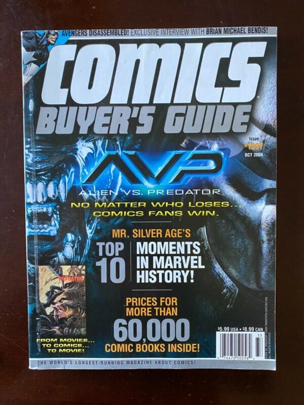 Comics Buyer's Guide AvsP #1597 4.0 VG (2004)