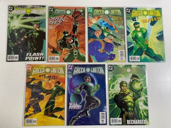 Green Lantern lot from:#95-179 DC 39 pieces 3rd Series 8.0 VF (1998 to 2004)