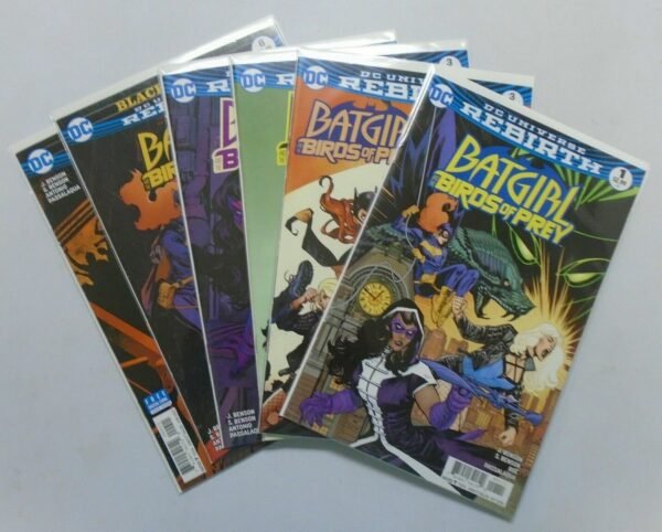Batgirl and the Birds of Prey 6 diff Variants 8.0 VF (2016)