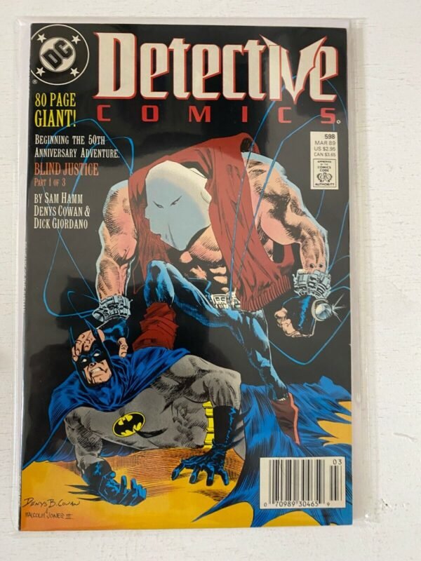 Detective Comics #598 6.0 FN (1989)