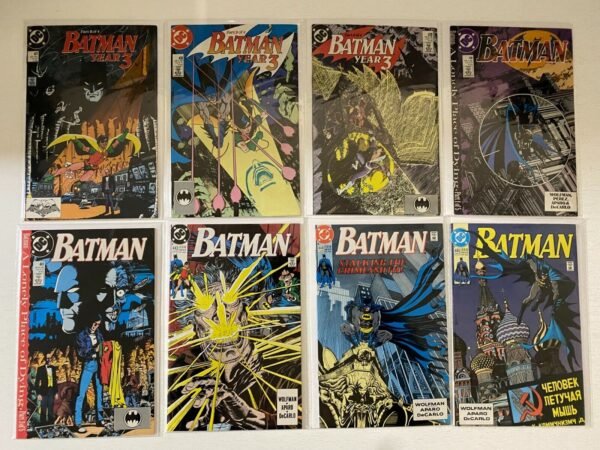 Batman lot #414-474 DC 41 pieces average 7.0 (range 6 to 8) (1987 to 1992)