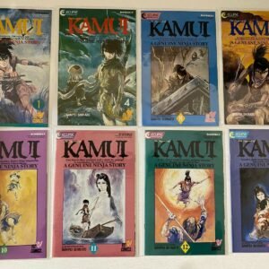 Legend of Kamui lot 17 different from #1-28 avg 8.0 VF (1987-88 Viz)