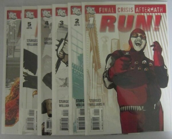 Final Crisis Aftermath (2009 DC) #1-6 Set 8.0 VF (2009)