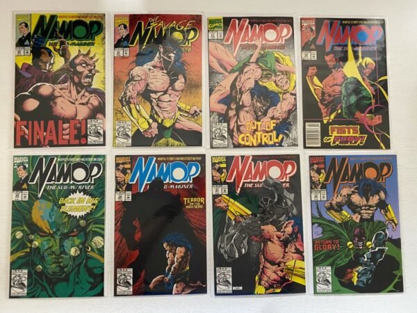 Namor Sub-Mariner lot #1-50 + 3 Annuals Marvel 42 pieces avg 8.0 VF (1990-'94)
