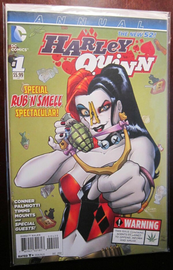 Harley Quinn (2014) Annual #1C, VF Not available for international purchase due