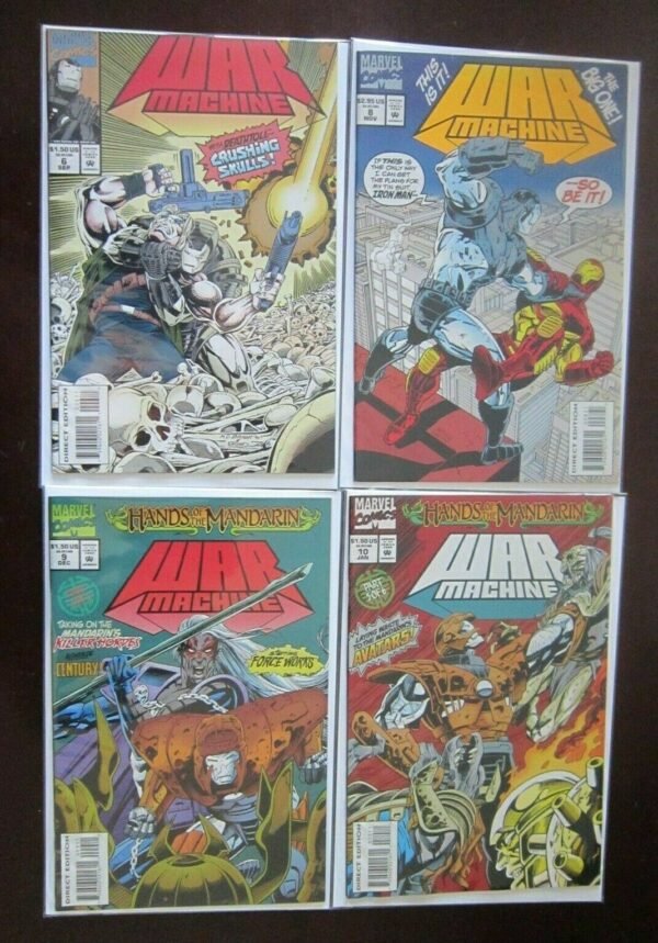 War Machine comic lot from #2-21 all 18 diff books 6.0 FN (1994) 1st Series